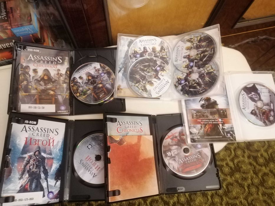 Колекція гри Assassins Creed (17 DVD дисков) для ПК (PC)