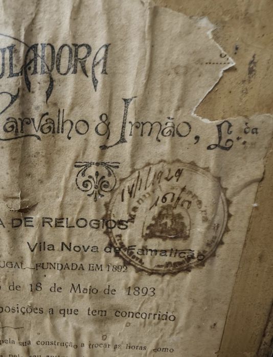 Relógio Mecânico Único