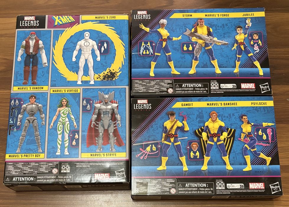 Фігурка Дедпул Люди Ікс Шаблезуб Росомаха X-Men Моджо Містік