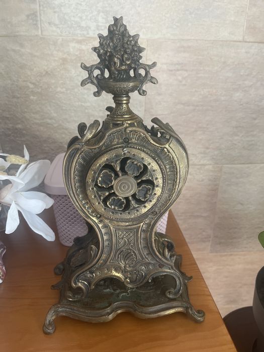 Relogio bronze vintage