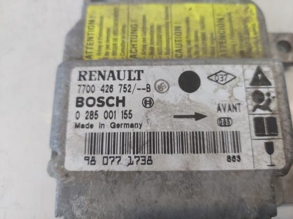 Centralina airbag RENAULT Clio II (BB0/1/2_, CB0/1/2_)
