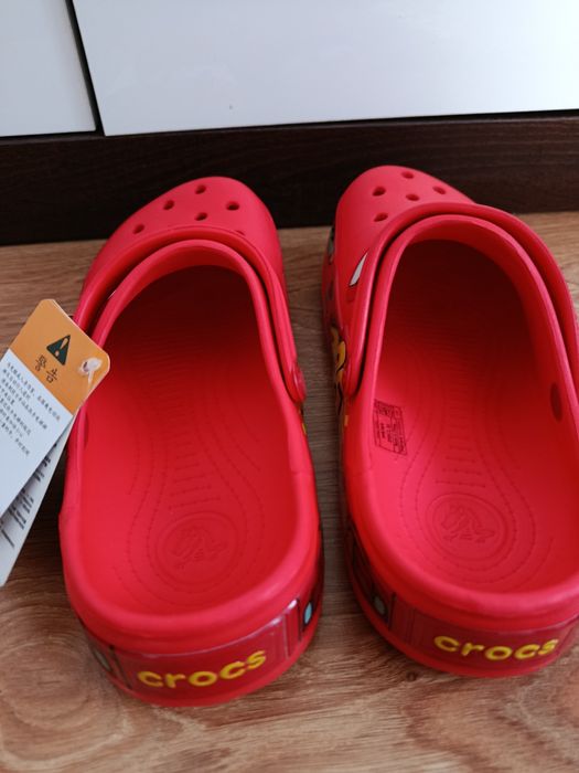 Buty McQueen czerwone crocs