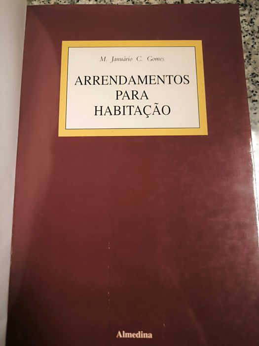 Arrendamentos para Habitação - M. Januário Costa Gomes