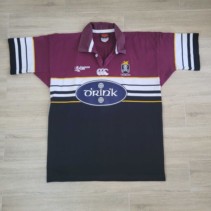 Футболка регбийная Canterbury made in New Zealand L.M.D.R.U.F.C.