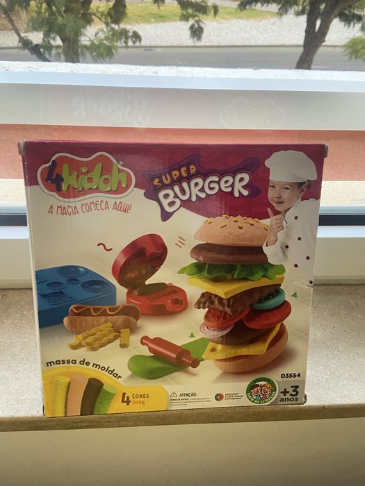 Massa para moldar e acessorios