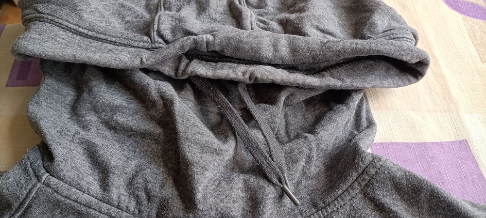 Bluza szara Nike z kominem