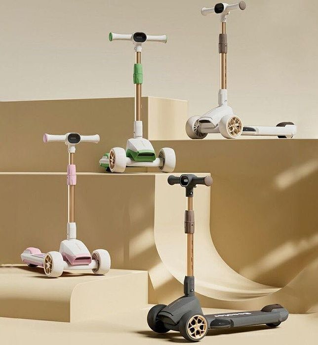 Триколісний самокат Maraton Lambo максі з фарою музикою