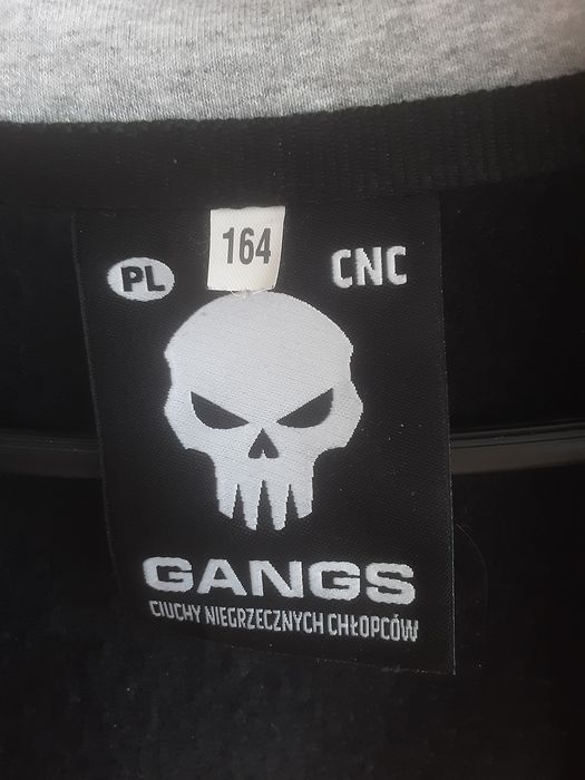 Bluza chłopięca GANGS r.164 Stan idealny/ cieplejsza