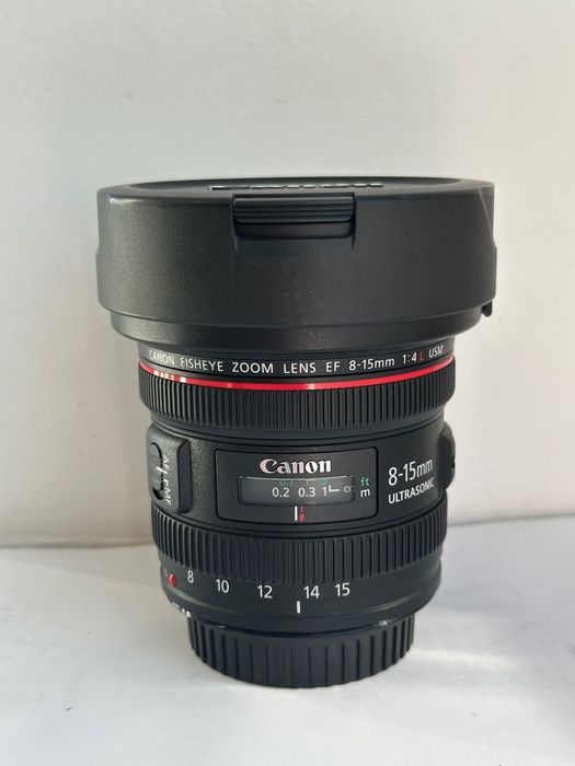 Obiekty Canon EF 8-15mm f/4L Fisheye USM