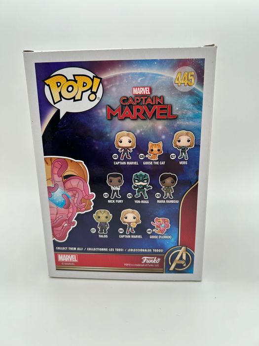 Funko POP! #445 Captain Marvel - Goose (Flerken)  Limited Edition