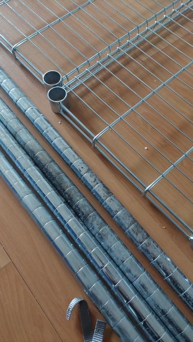 Estante metal ikea omar