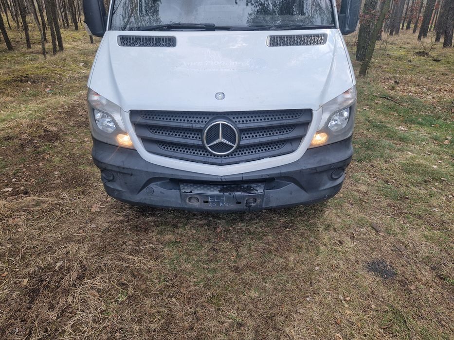 Przód sprinter lift 906 maska blotniki lampy zderzak pas