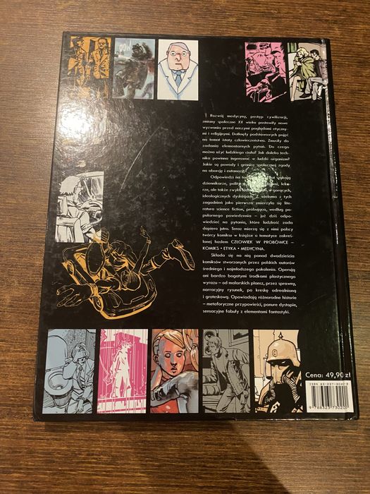 Komiks Antologia komiksu Człowiek w Probówce