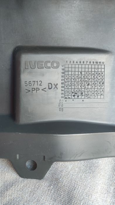 Угол заднего бампера правый клык iveco daily 3 оригинал 500326836