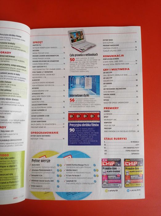 Chip magazyn nr 2/2009 + płyta CD