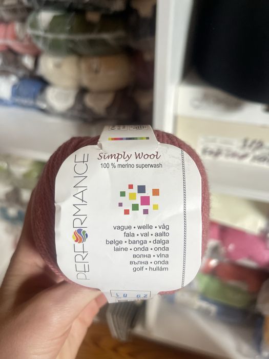 Пряжа Performence cool wool та Simply wool