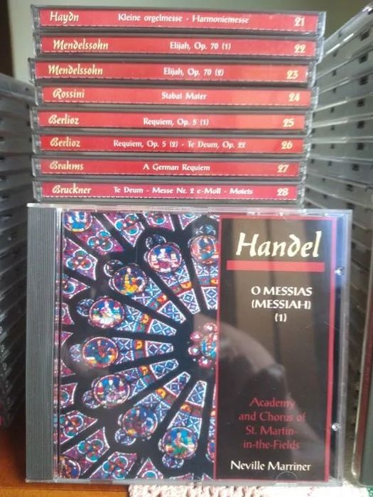 Coleção conpleta 75 CDs Música Sacra + Fasciculos ALTAYA