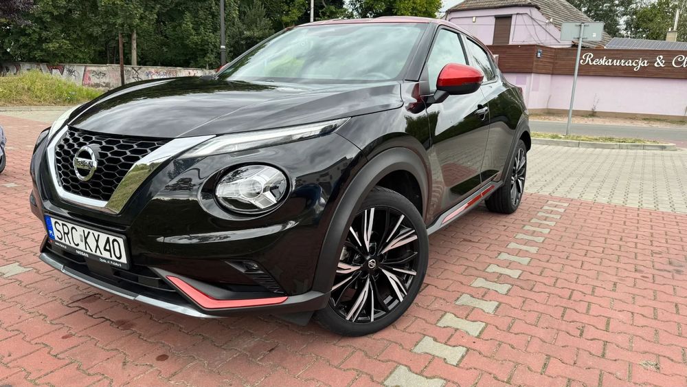 Nissan Juke Nissan Juke 1.0 DIG-T N-Design czarno-czerwony