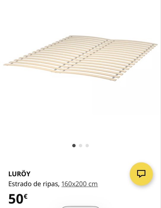 Cama de casal Ikea 160x200