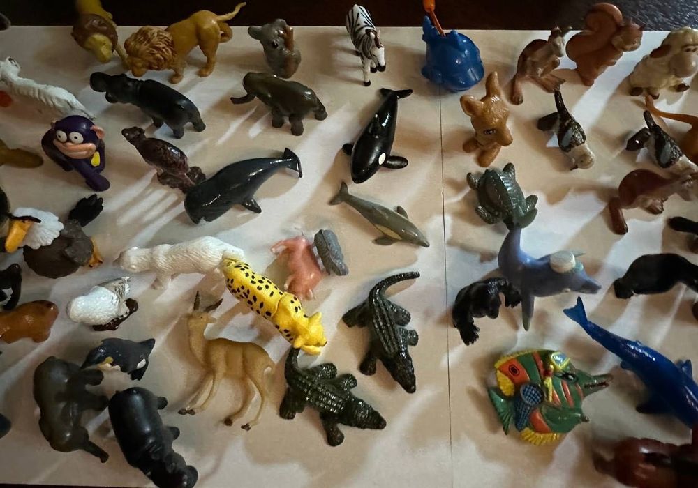 Іграшки фігурки міні дикі звірі