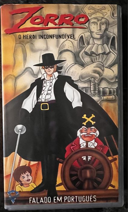 Lote de 5 cassetes VHS desenhos animados