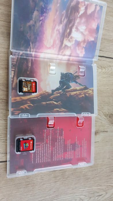 Nintendo  Switch z dwoma grami