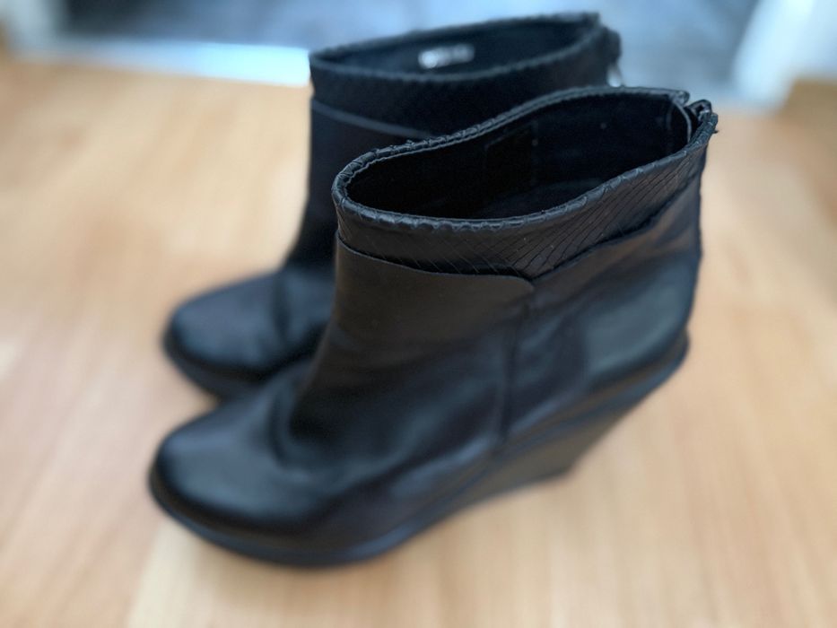 Botki damskie skóra naturalna 38r