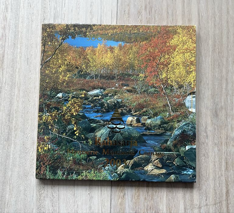 Set de moedas de euro Finlândia 2003