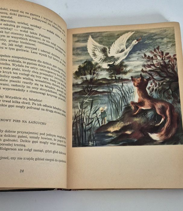 Cudowna podróż  tom II Selma Lagerlőf 1955