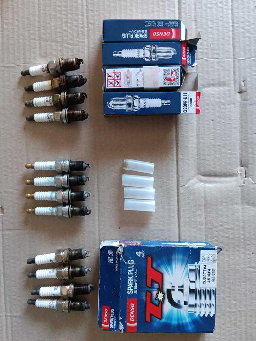 Свечи зажигания Denso и NGK