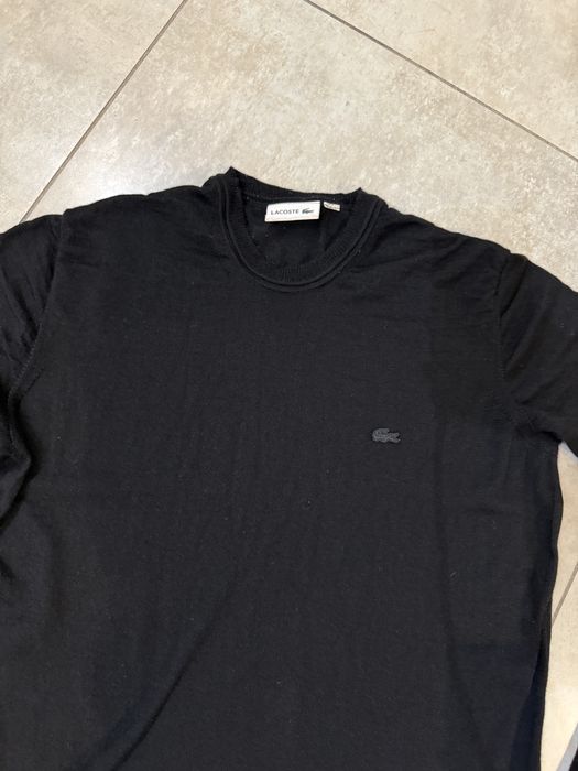 sweter Lacoste L wełna
