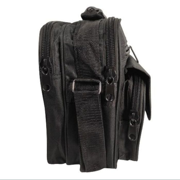 Torba do pracy męska czarna na laptop turystyczna model 507