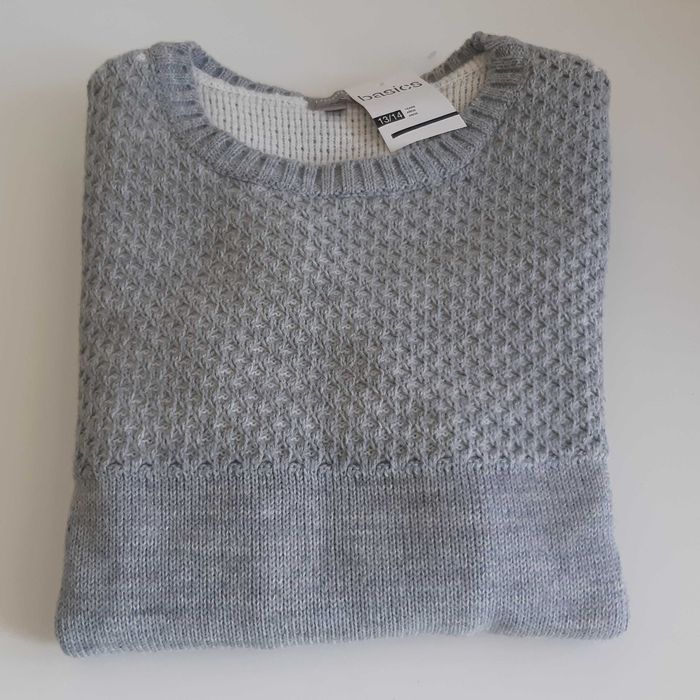 Camisola Nova Malha Tricot Criança Menina Basics 13/14 anos