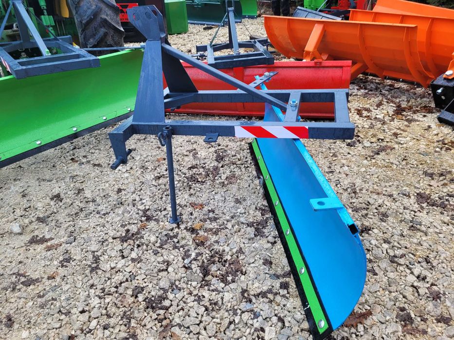 Pług do śniegu na tył ciągnika/ Pług śnieżny z gumą od 1.5m do 2.0m