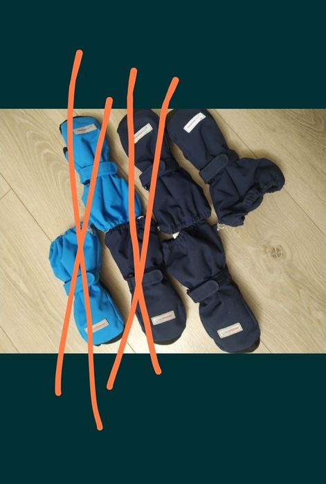 Reima  р.3  краги варежки перчатки