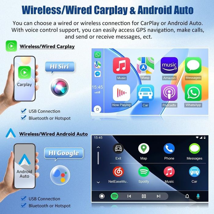 Автомагнитола Android 13, 4/64 для Jeep, Dodge, Chrysler