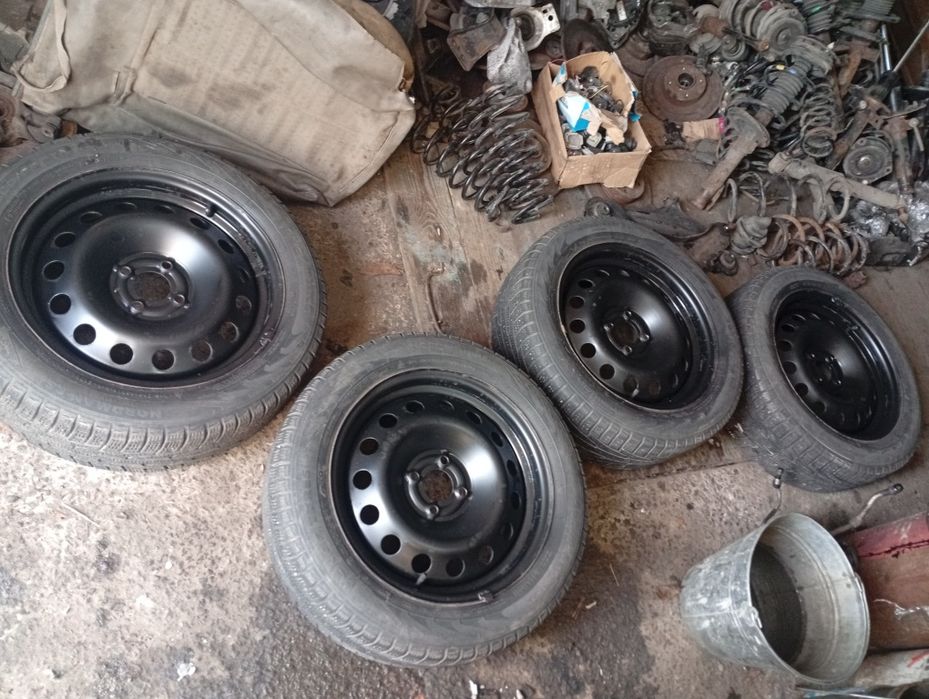 Колеса шини диски нокіан зима 205/55/16 Рено меган сценік 2 сандеро