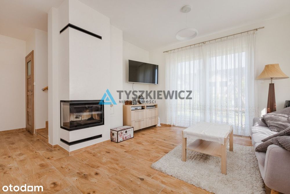 Wyjątkowy bliźniak z ogrodem i panoramą okolicy