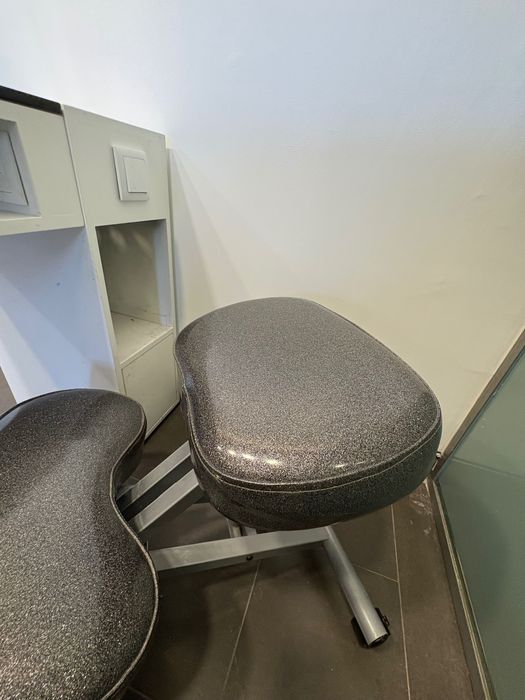 Banco estética cinzento