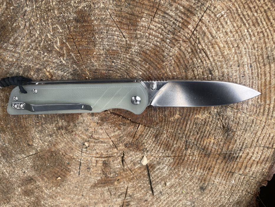 QSP parrot g10 jade nóż skladany