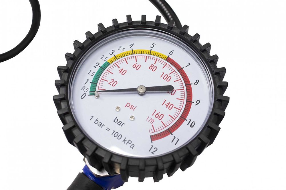 Manómetro Encher Pneus 0-170 PSI ALTA PRECISÃO
