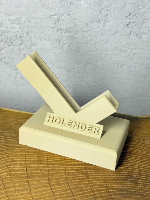 Elegancki stojak na wizytówki, wizytownik z personalizowanym napisem