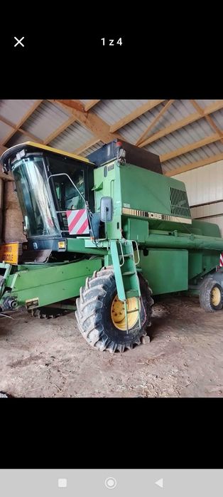 Kombajn John Deere 1085, sprowadzony