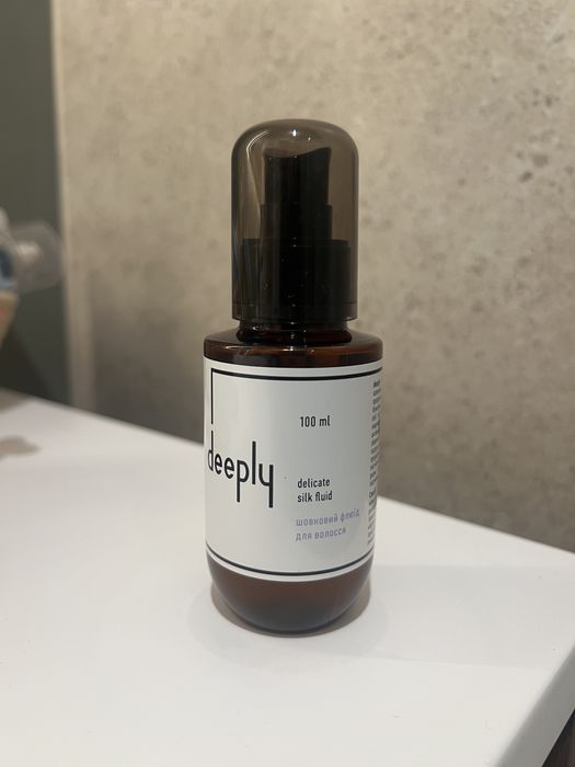 Шовковий флюїд для волосся deeply delicate silk fluid