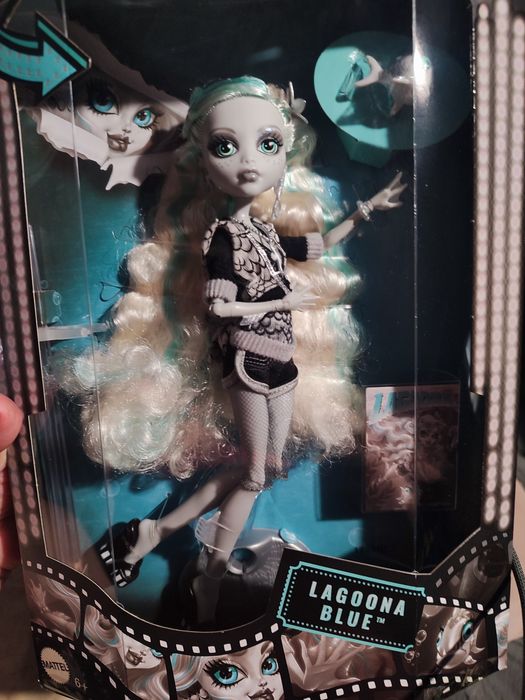 Читайте об'яву! Кукла лялька Монстер Хай Рил Драма Лагуна Френки Драку