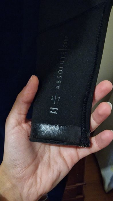 Fato de surf Homem Billabong Absolute 3:2 tamanho S