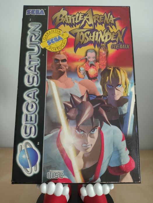 Battle Arena Toshinden Remix Sega Saturn Completo