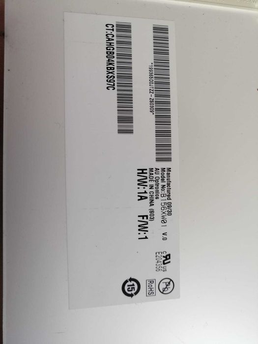 Ecrã de portátil HP v6-1250sp