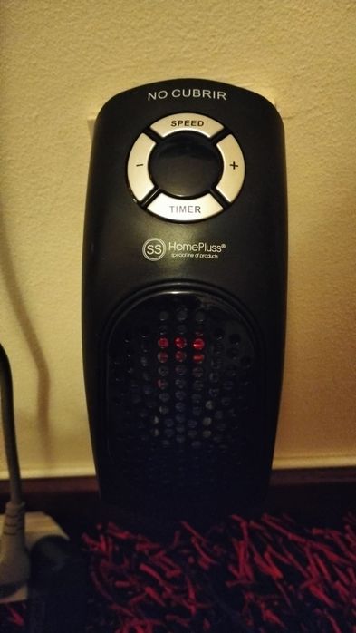 Mini aquecedor/ventilador