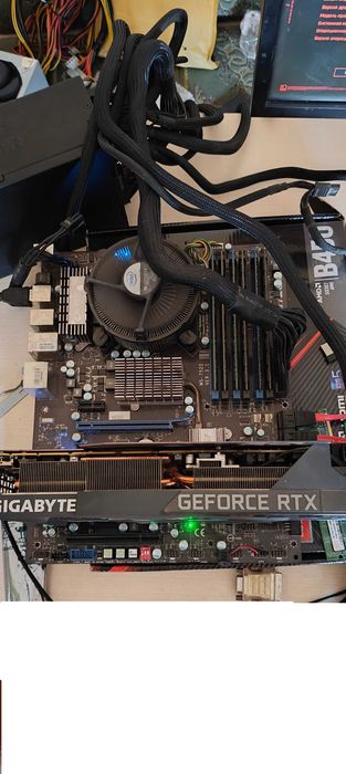 Комплект MSI X58 + Xeon x5670(6c/12t) + 18GB памяти